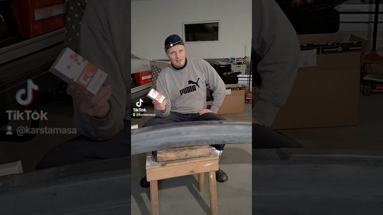 Gtechniq C4 testaus Volvo 740 faceliftin puskuriin