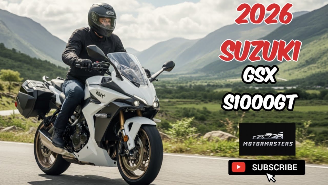 Обзор GSX-S1000GT 2026 года | Самый крутой спорт-турист от Suzuki! #байк #мотоцикл #suzuki