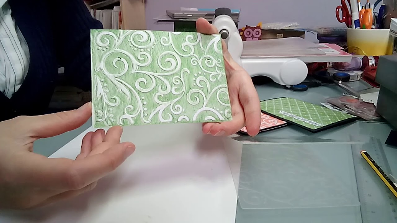 Bigliettino embossing