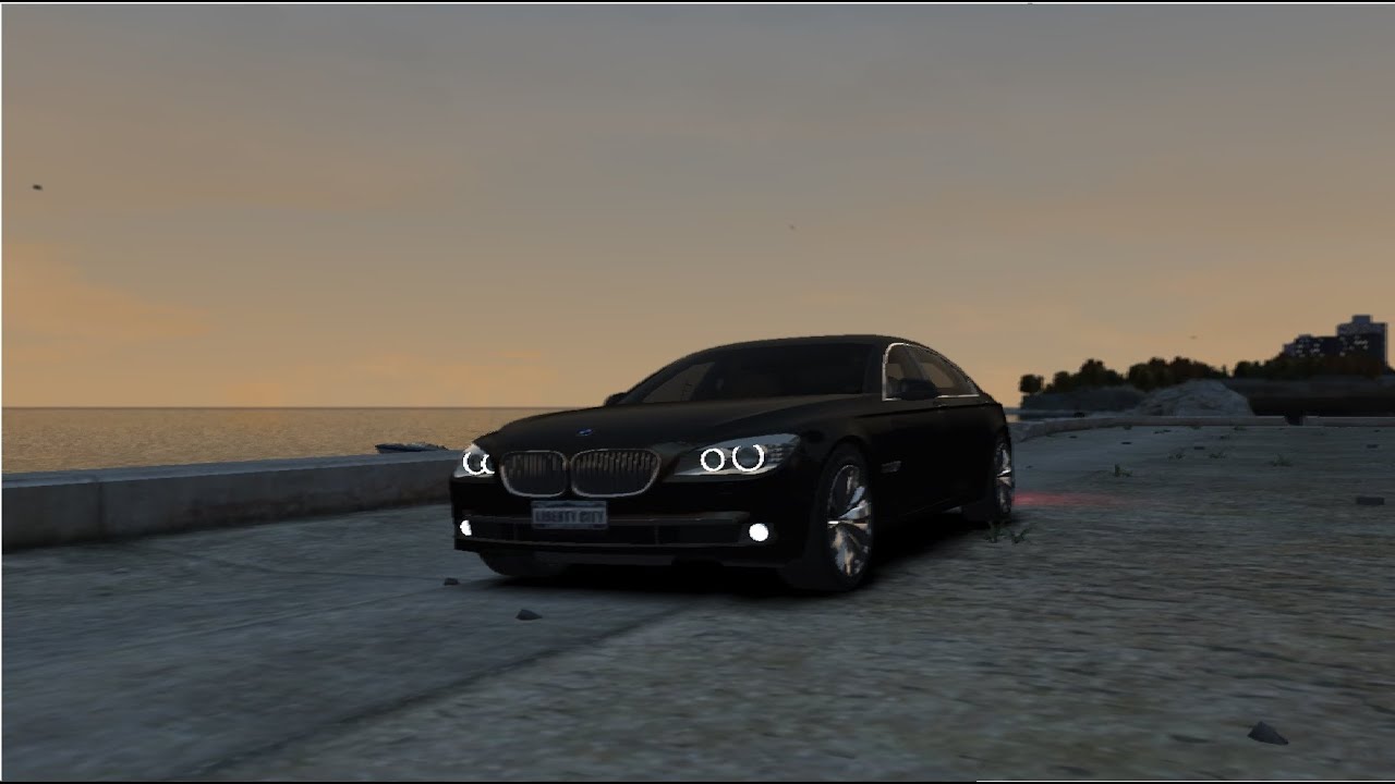 GTA IV - Driving Around with Heavy Traffic [BMW 750li] #1