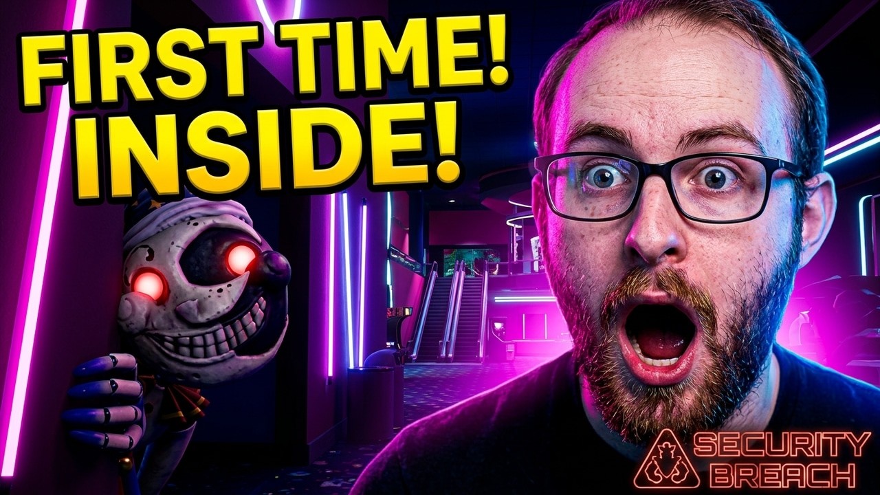 First Time In The Mega Pizzaplex! | FNAF: Security Breach #1