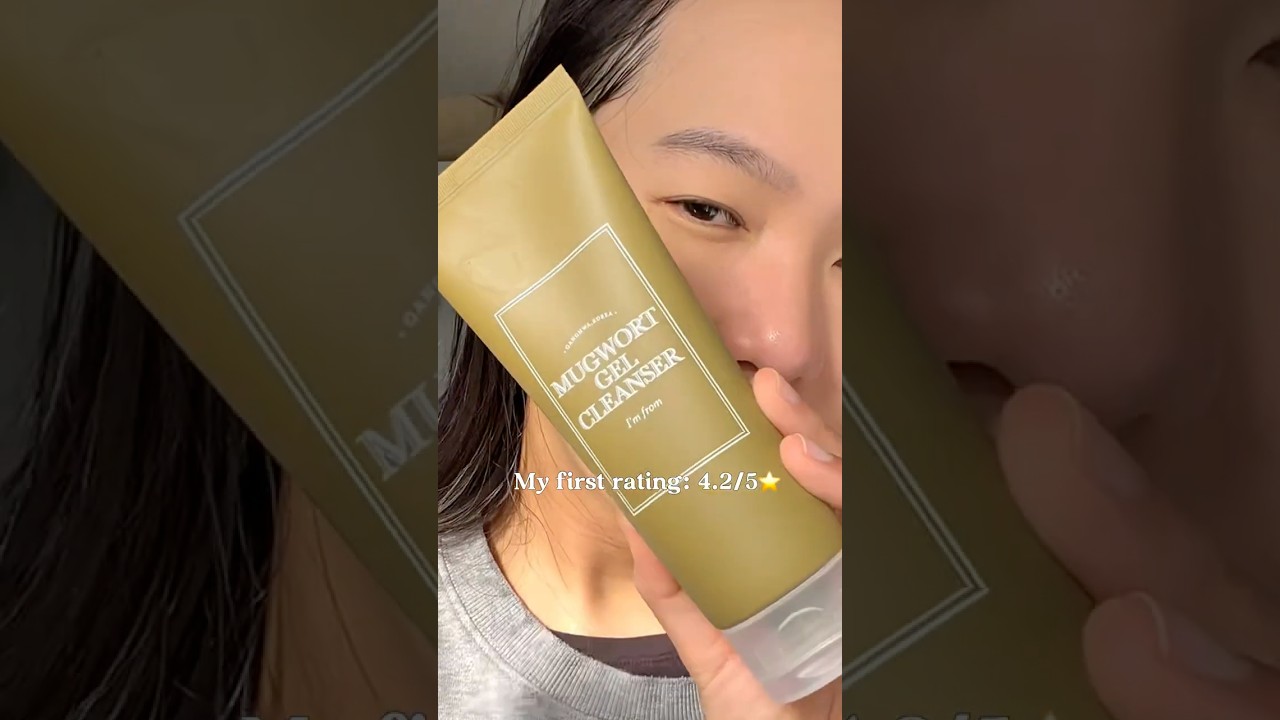 I&rsquo;m From Mugwort Gel Cleanser Honest Review | Unboxing, Texture & First Impressions🍃