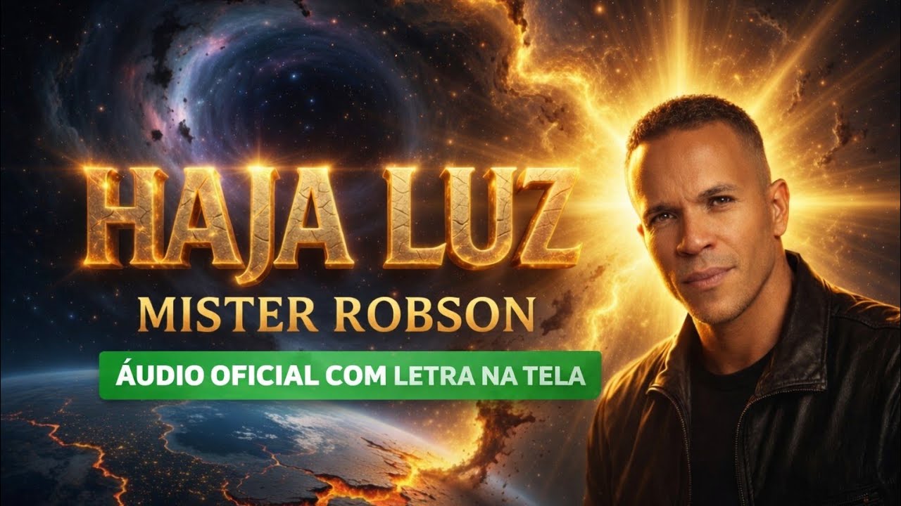 Haja Luz | Mister Robson ( Áudio Oficial Com Letra Na tela )