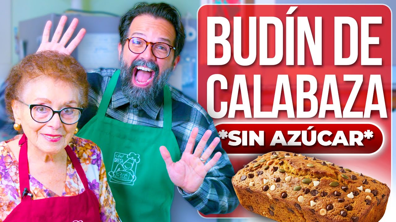 Receta de Bud&iacute;n de Calabaza *SIN AZ&Uacute;CAR* con Do&ntilde;a Irma