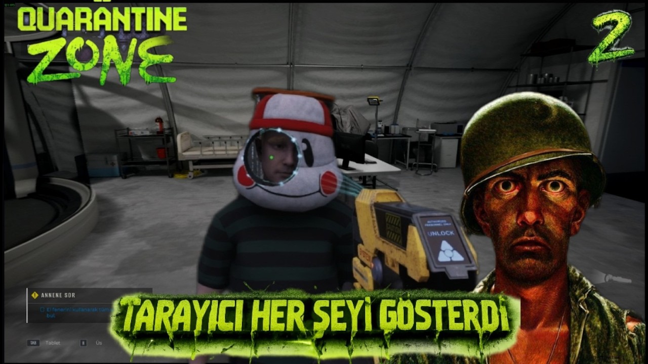 Zombi Çıkarsa Parçalıyoruz! | Quarantine Zone