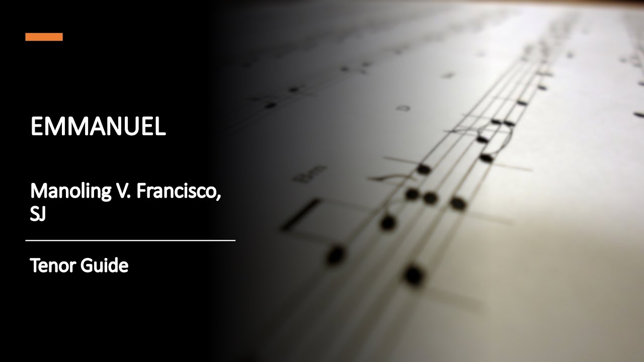 Emmanuel (TENOR)