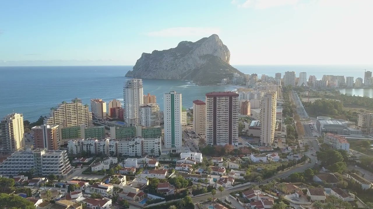 Costa Blanca , Calpe Spain 12/2025 DJI Mavic Pro
