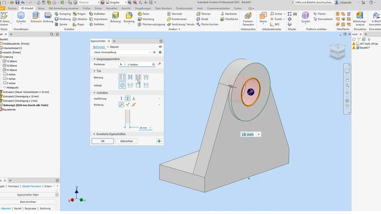 3D Konstruktion in AutoCAD oder Inventor - Ein Vergleich