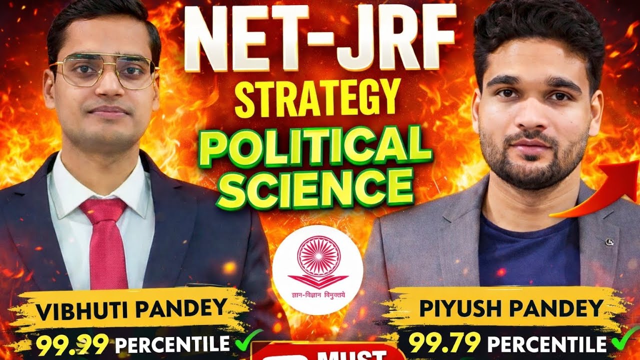 Two NET JRF toppers discuss strategy for NET || December 2025 || Vibhuti Pandey || Piyush Pandey