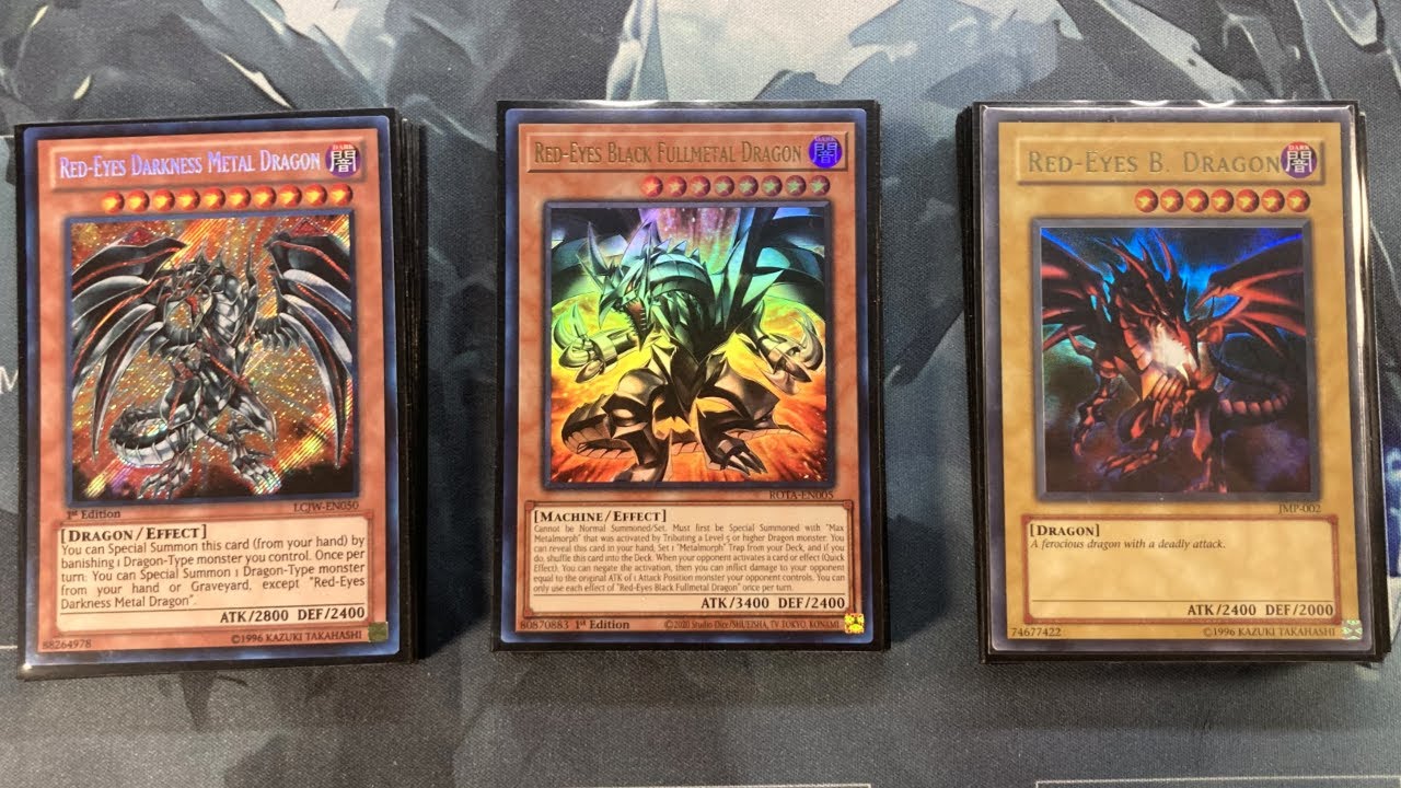 Red Eyes Fullmetal Dragon Deck Building (Burn Deck)