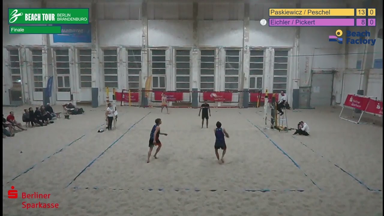 BF Berliner Sparkasse A+Cup@BeachVBM -Finale - Paszkiewicz/Peschel vs. Eichler/Pickert