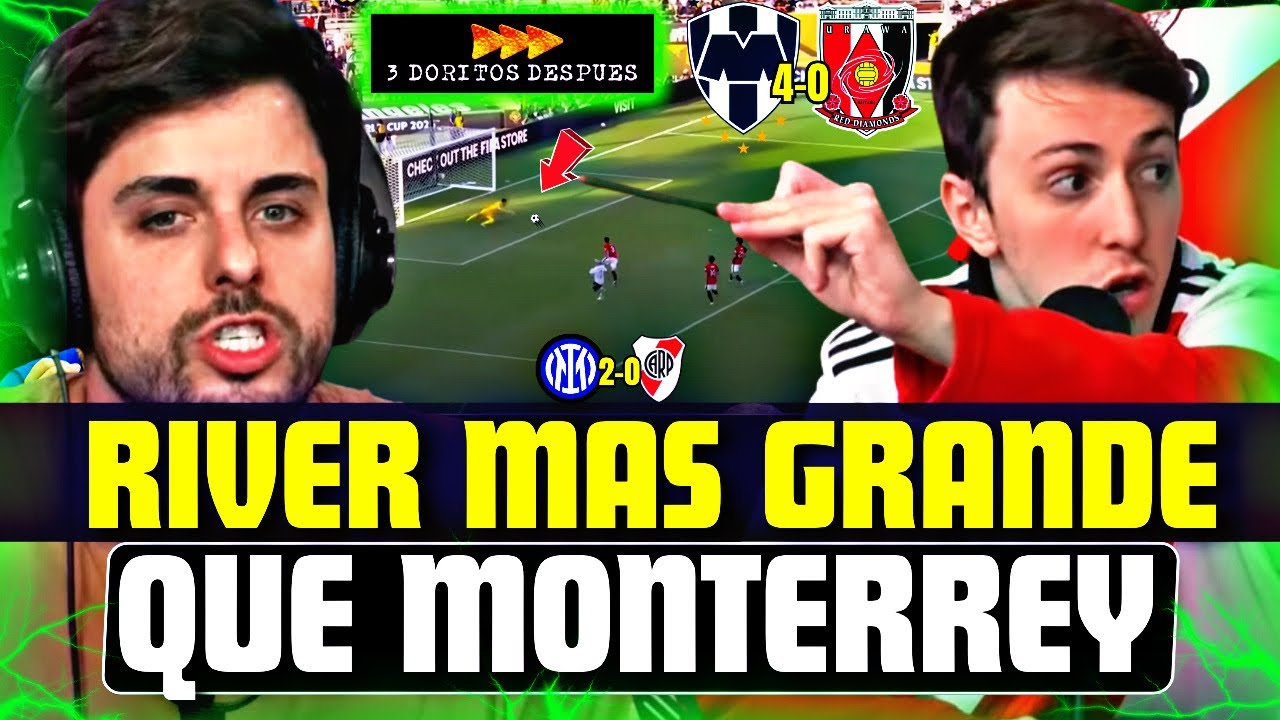 3 DORITOS DESPUES ARGENTINOS MENOSPRECIAN al MONTERREY y FUTBOL MEXICANO