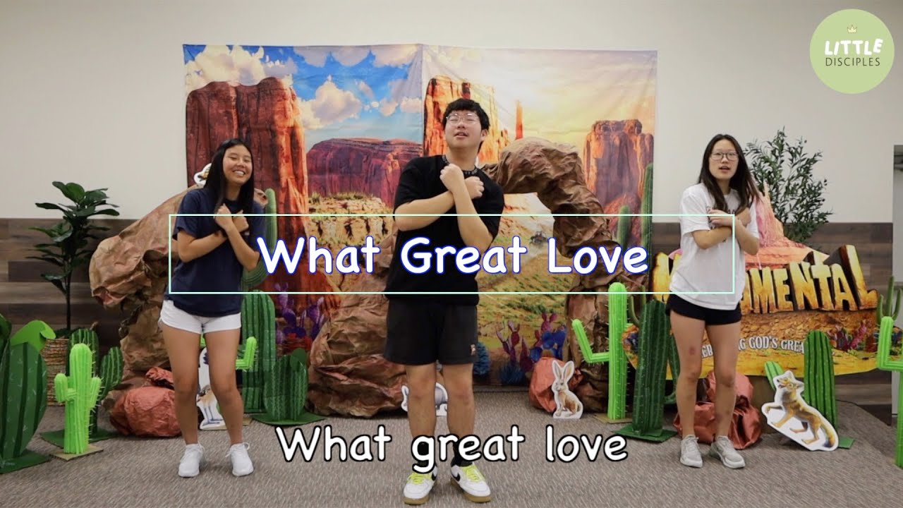 What Great Love - Little Disciples (FGH) Dance Motions