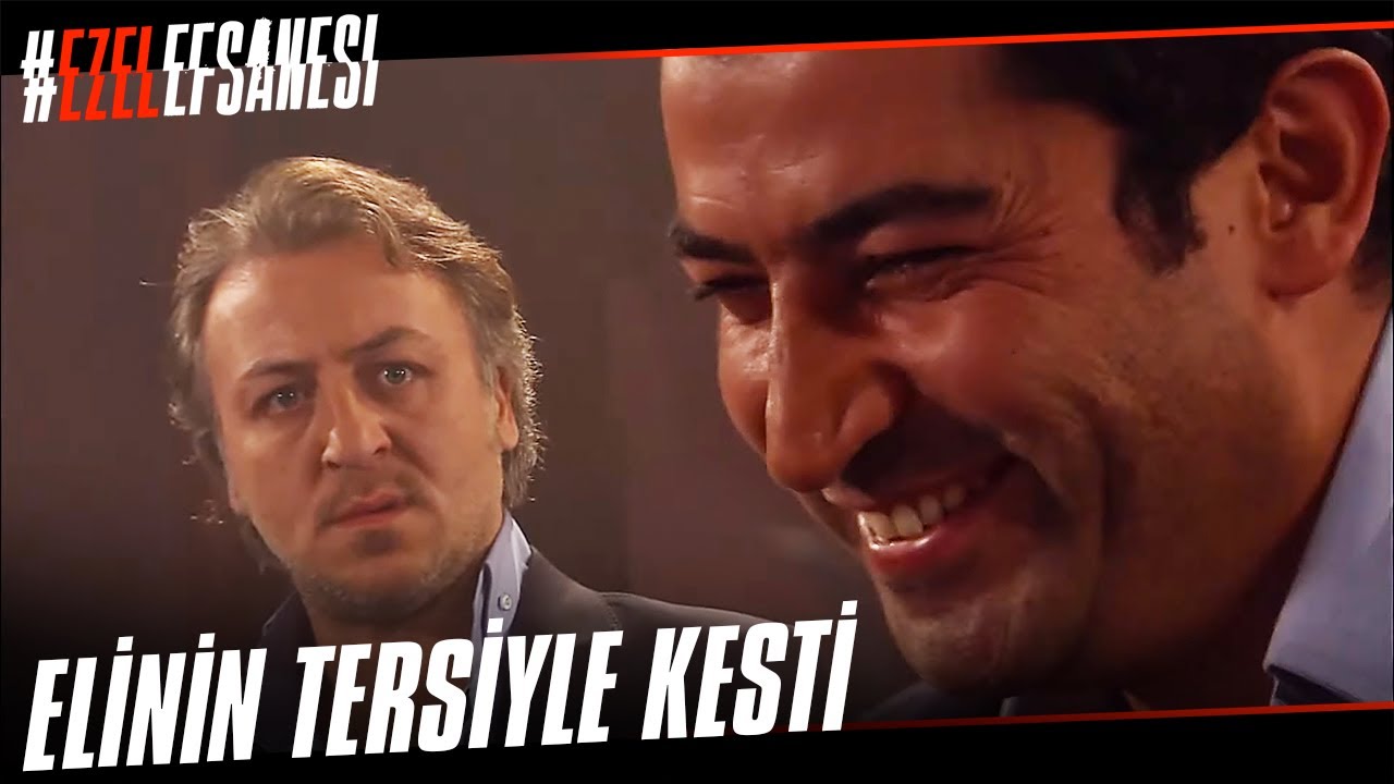 Ali, Ezel'in Kağıdı Elinin Tersiyle Kestiğini G&ouml;r&uuml;yor | Ezel 10. B&ouml;l&uuml;m