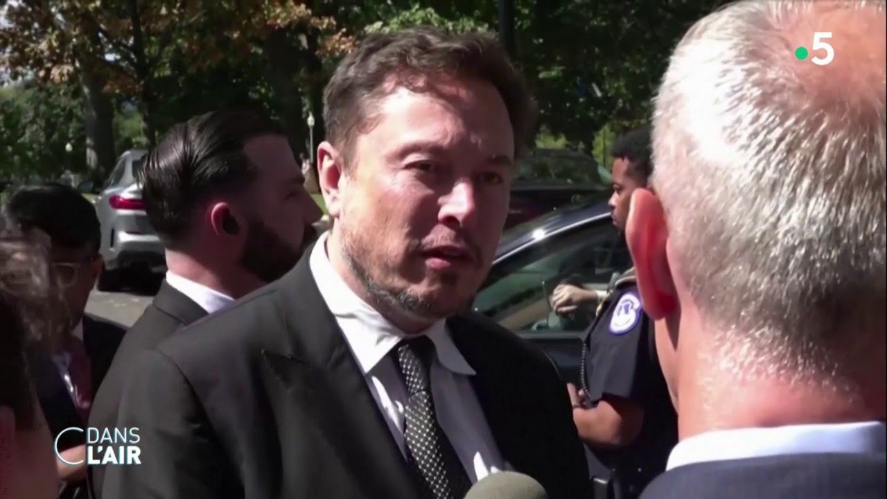 Elon Musk est-il antis&eacute;mite ? - Reportage #cdanslair 20.11.2023