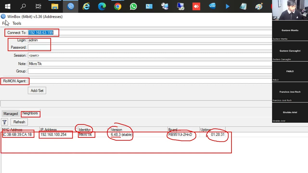Redes de Datos con MIKROTIK - Clase 1 - Introducción a MIKROTIK - 18.08.2022