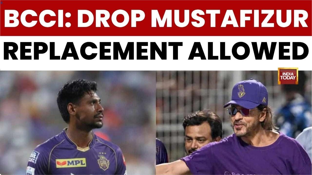 BCCI Drops Mustafizur Rahman from KKR Squad Amid Anti-Hindu Violence in Bangladesh