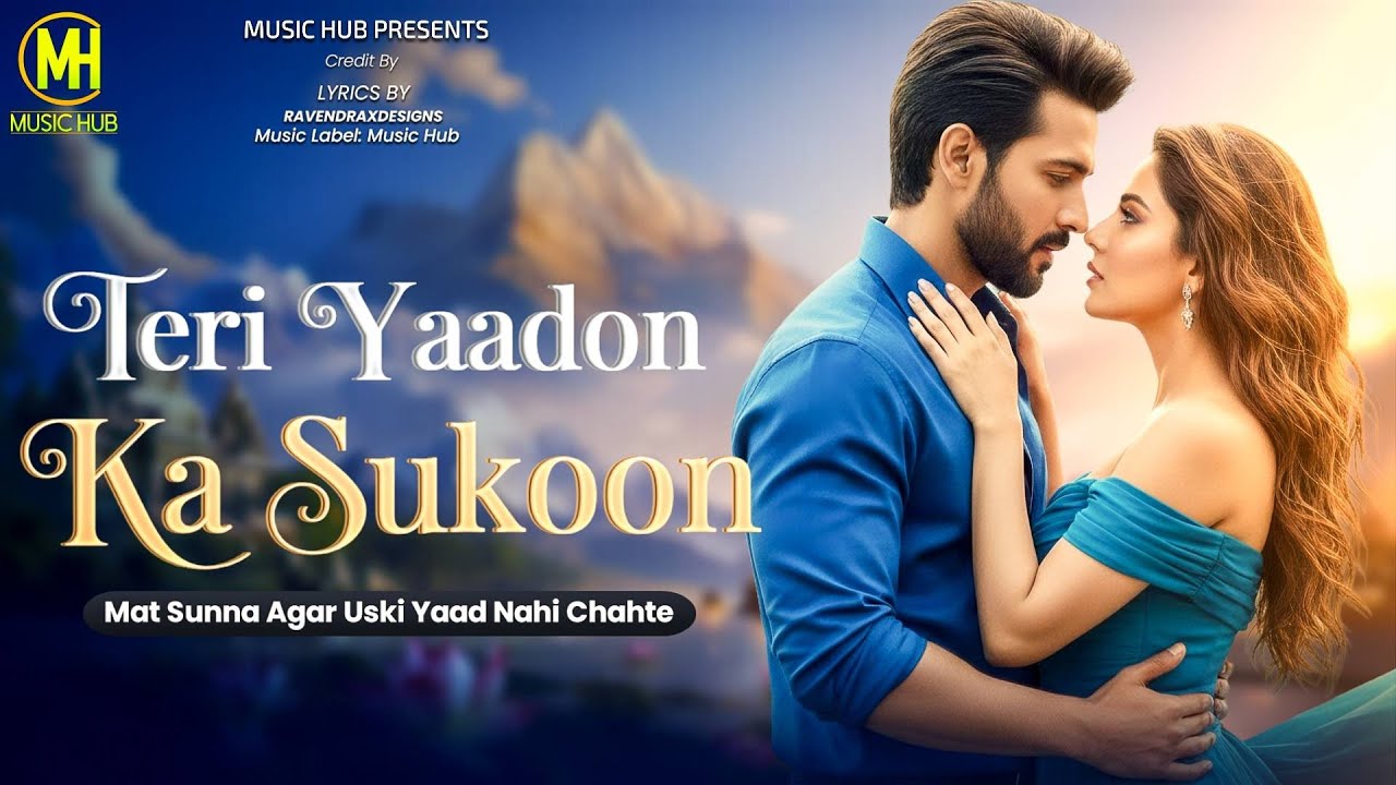 Teri Yaadon Ka Sukoon | Heart Touching Romantic Hindi Song 2026 | Soft EDM Love Song