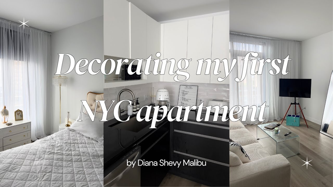 Decorating my first ✨Big Girl Apartment✨ in NYC | apartment tour