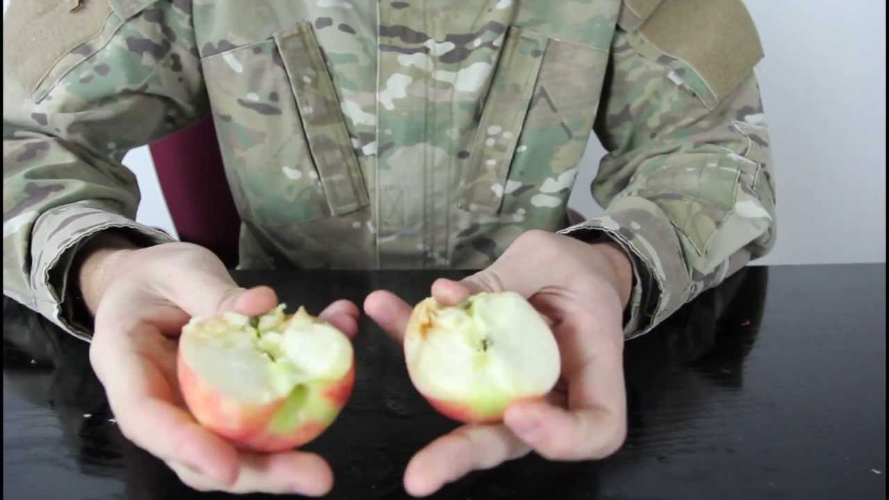 How To Break An Apple in Half with Your Finger