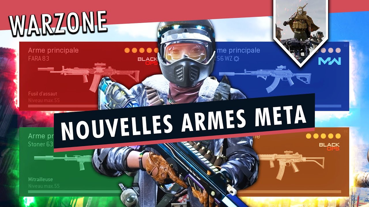 Les 5 NOUVELLES MEILLEURES ARMES & CLASSES META WARZONE après le PATCH AMAX/Viseurs (longue portée)