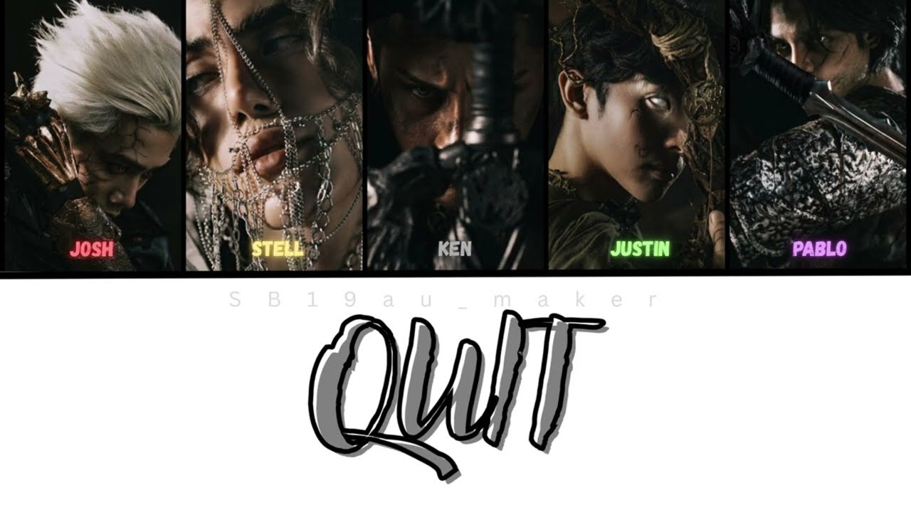 SB19 | Quit | Color-Coded Lyrics