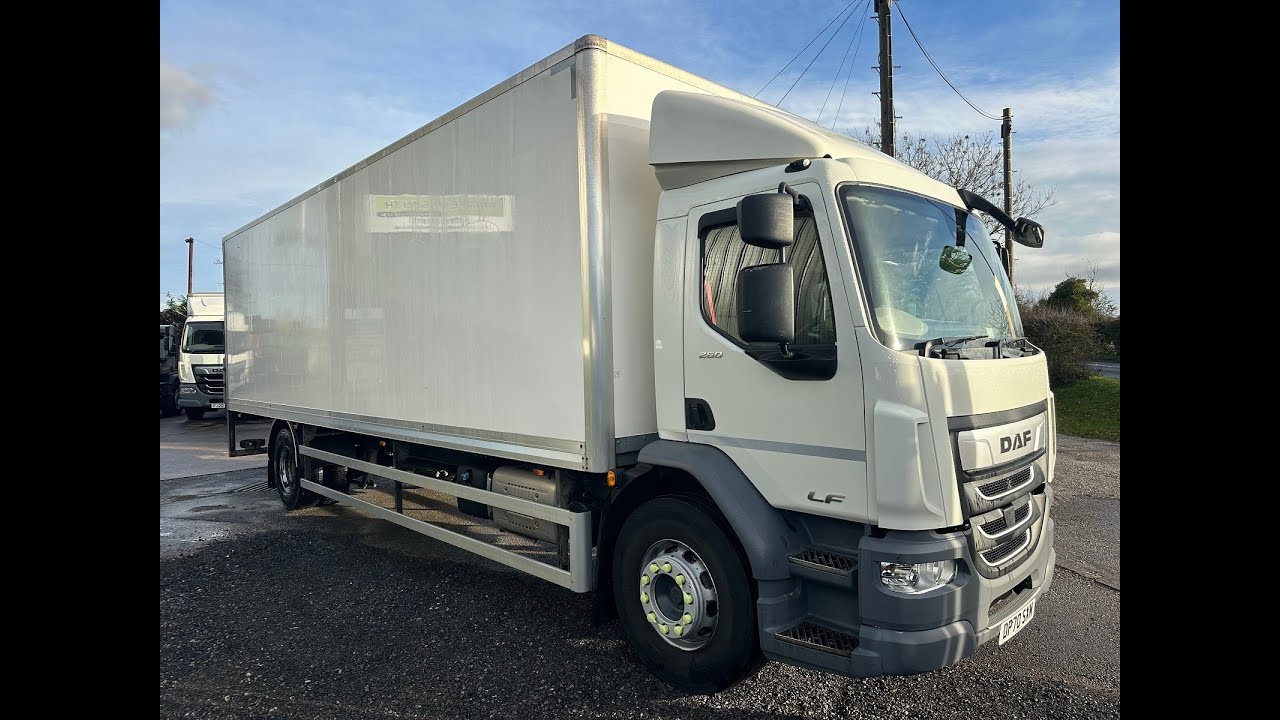 DAF LF260 18 tonne Boxvan ONLY 99.000Km’s