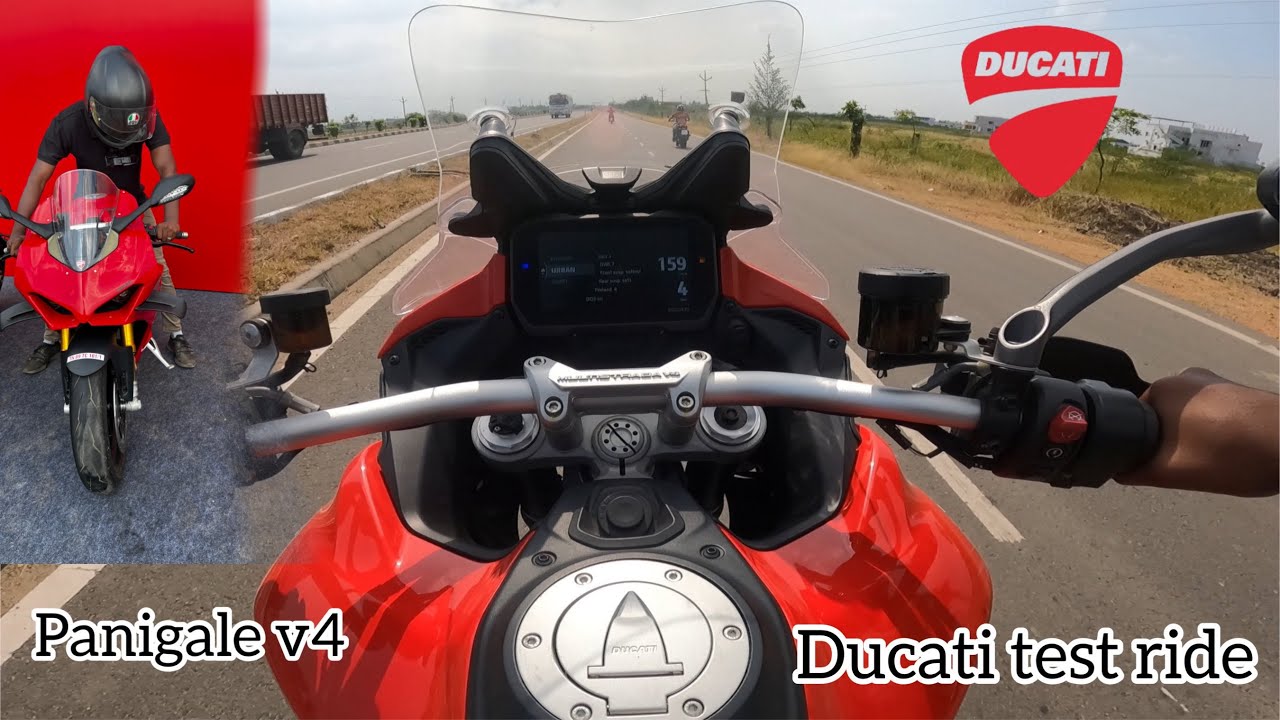 Riding Ducati multistrda v4s | 30laks worth tourer 😈|cafe panama Thirunelveli