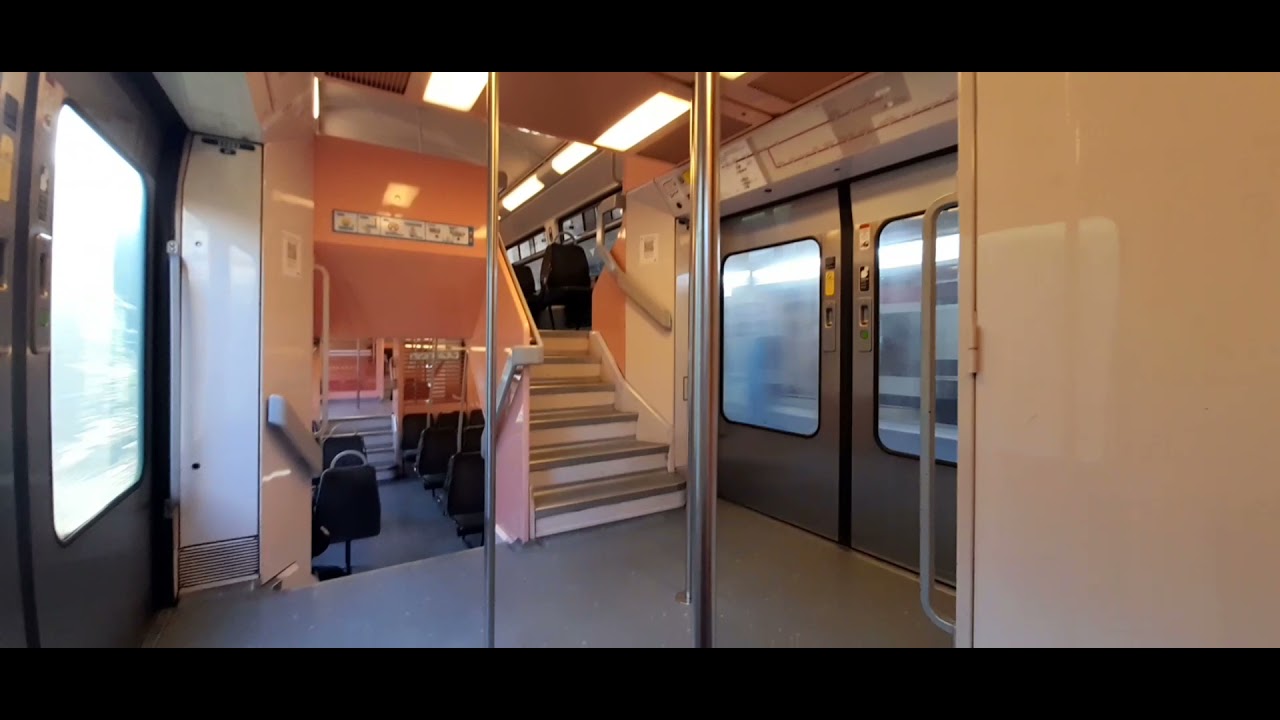 RER E Trajet à bord d'un MI2N Eole UM, de Val de Fontenay à Rosa Parks + bonus.