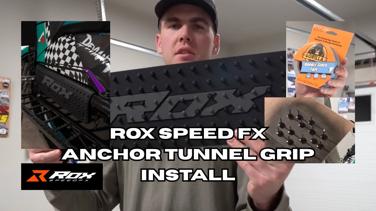 Rox Snowmobile Tunnel Grip Install