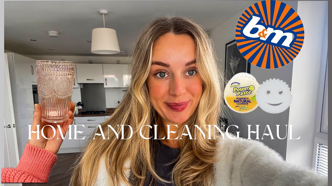 *CLEANING HAUL * B & M| new in  | self care products | spring shopping | chatty vlog 🌸🌼🐣🪺