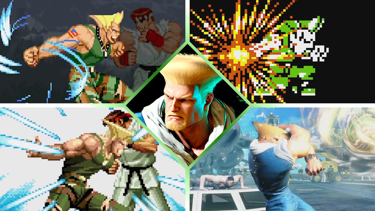 EVOLUTION of Guile's Sonic Hurricane