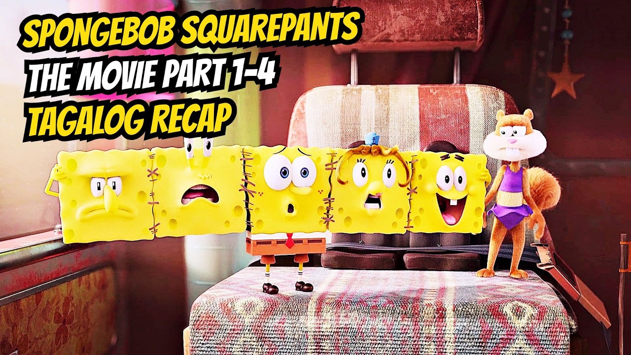 Ang Adventure ni Spongebob sa karagatan[ Part 1-4] | Tagalog movie recap