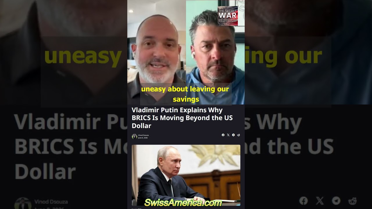 Putin Explains Why BRICS Is Moving Beyond the Dollar