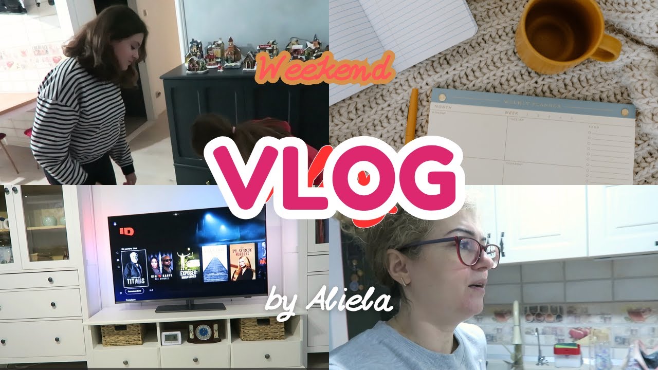 Rutina de după întoarcerea de la serviciu💼; despodobim bradul🎄; am rămas fără ID XTRA😢📺| ALIELA