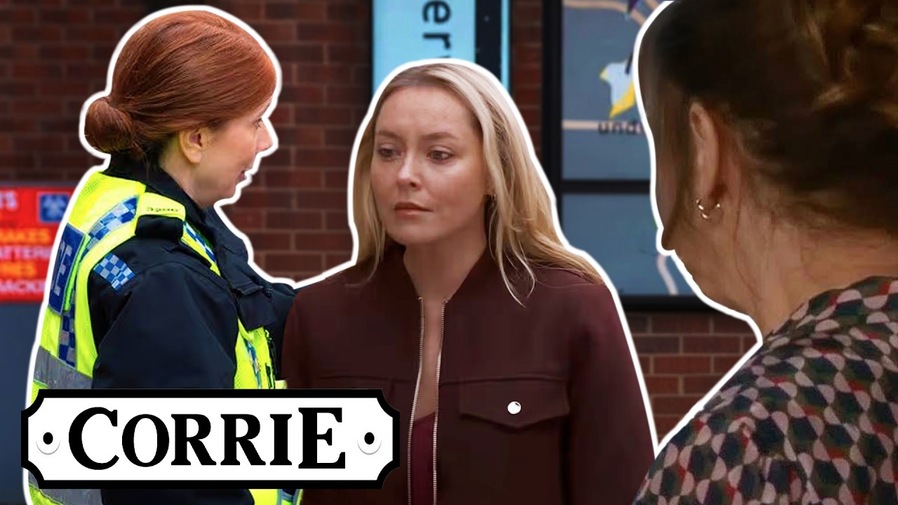 Maggie Turns Megan Over To Police | Coronation Street