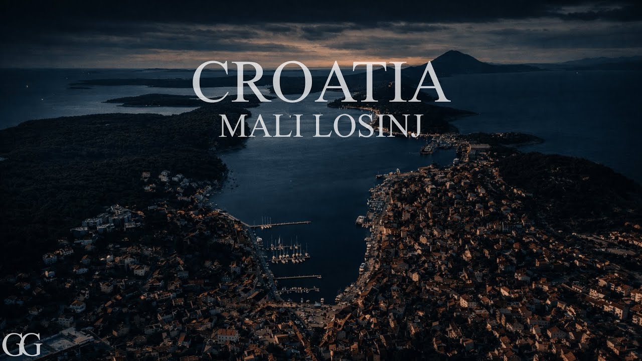 Hidden Bays of Mali Lošinj – Croatia’s Island Paradise in 4K Drone Views