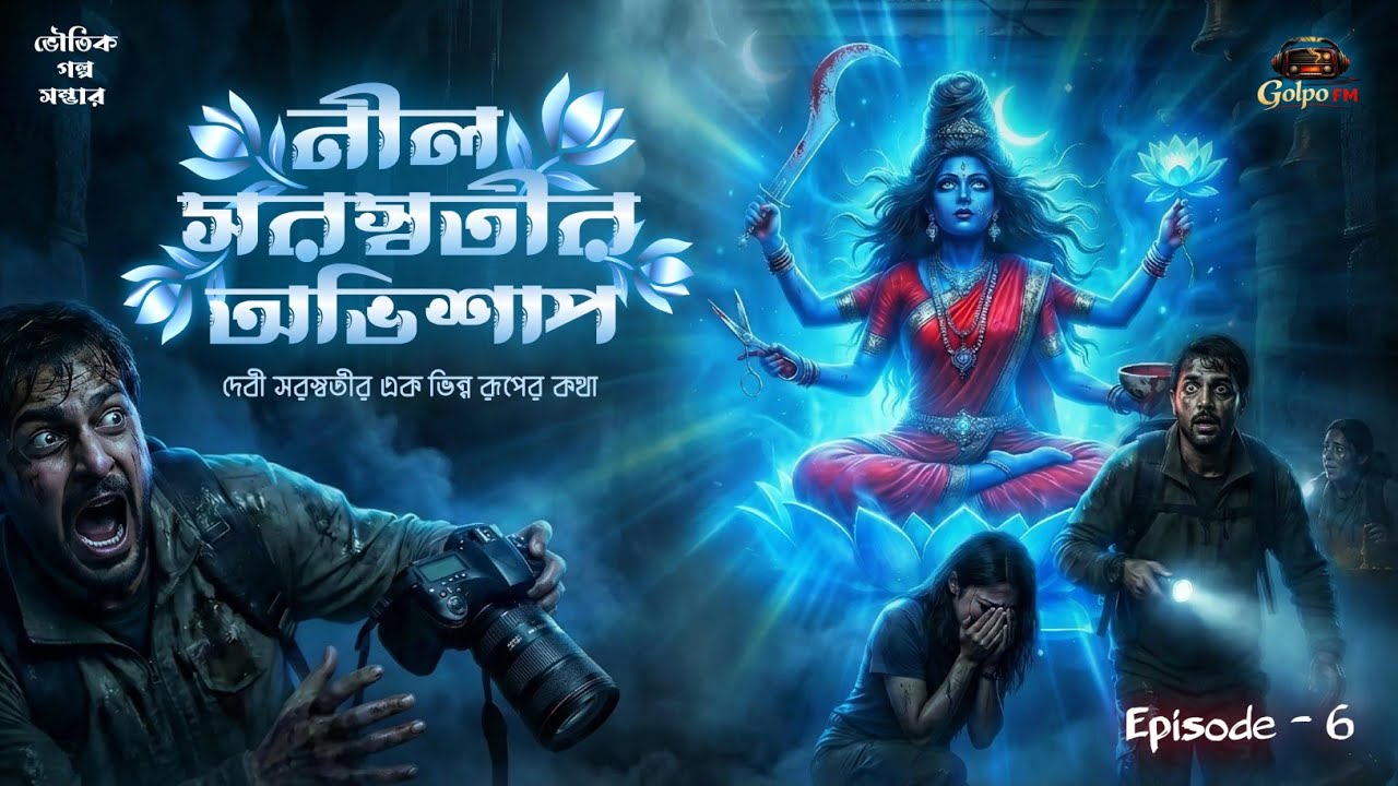 নীল সরস্বতীর অভিশাপ || ভৌতিক গল্প সম্ভার || Episode - 6 || দেবী নীল সরস্বতীর কথা || @GolpoFM-bangla 