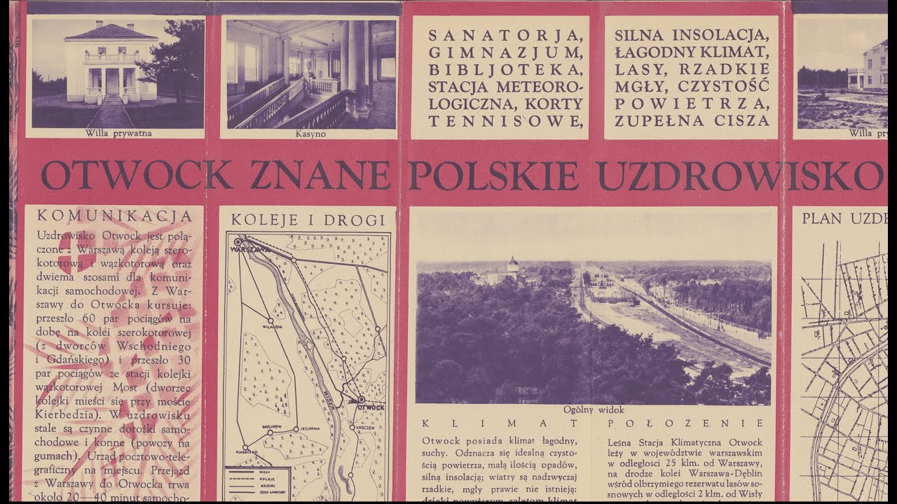 Sosny, wille i sanatoria. Historia i teraźniejszość uzdrowiska Otwock