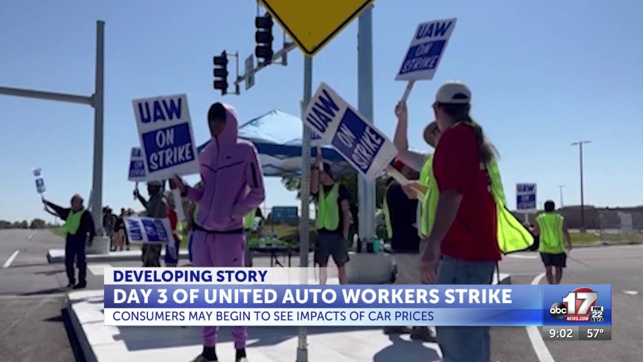 How the United Auto Workers strike could impact vehicle prices in the near future