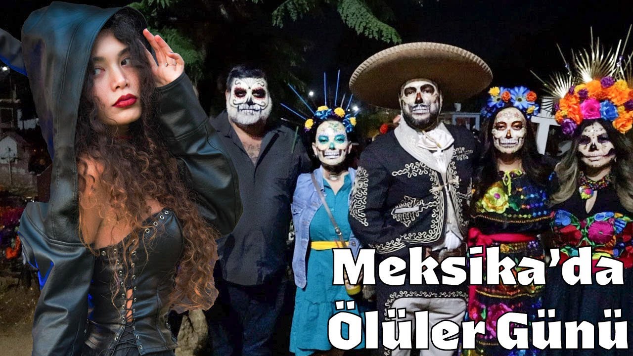 MEKSİKA'da ÖLÜLER GÜNÜ I MEZARLIKTA PARTİ VAR ! Bu nasıl Gelenek? Oaxaca Vlog