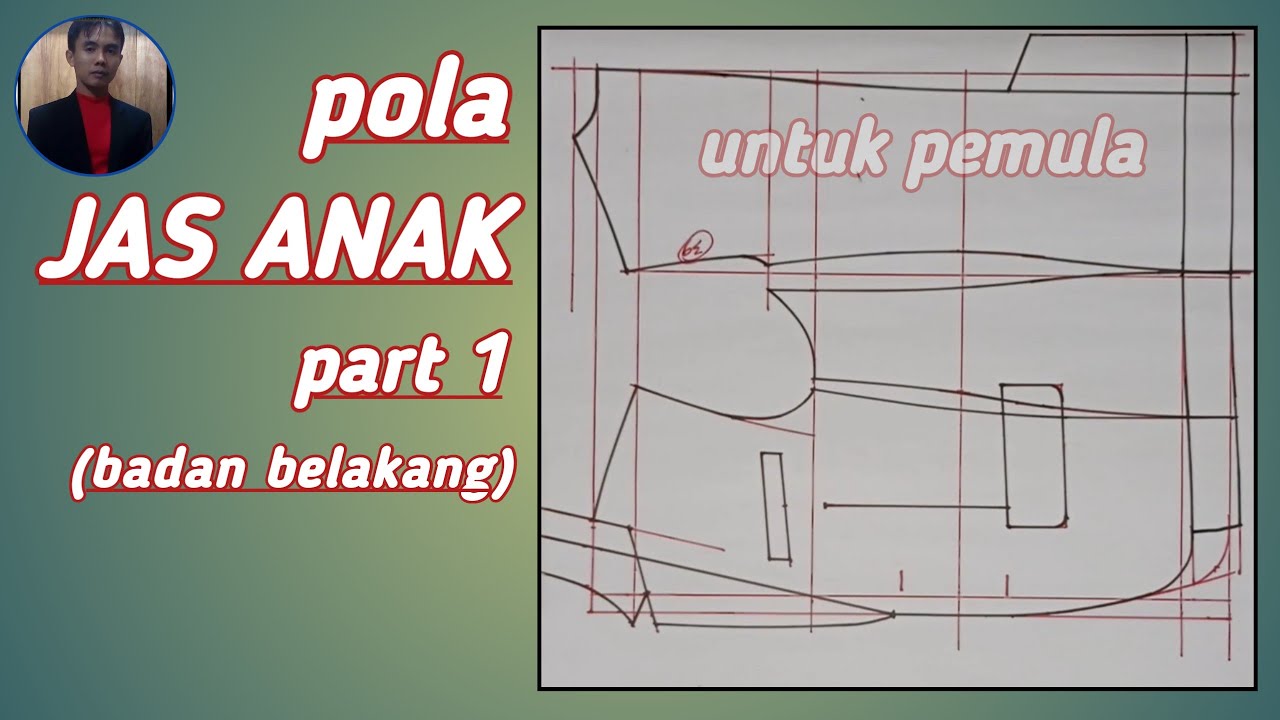 Membuat pola jas anak - part 1