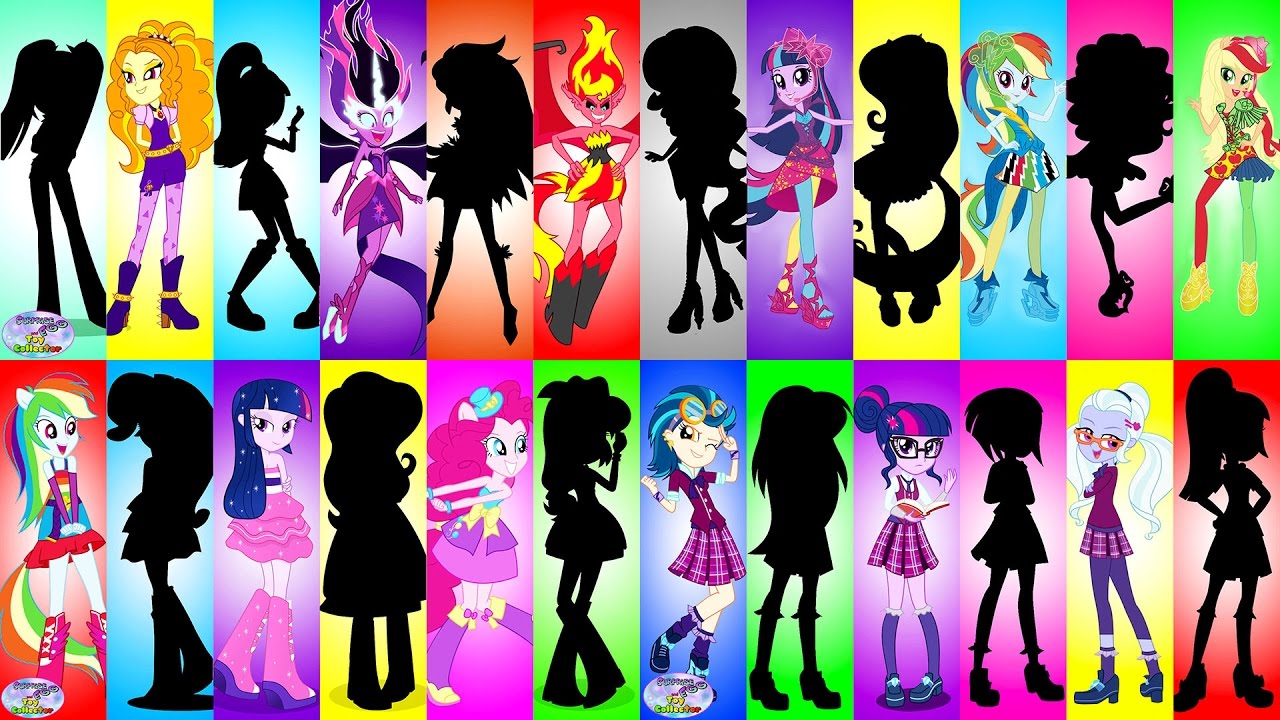 My Little Pony Transforms Equestria Girls Color Swap Compilation Surprise Egg and Toy Collector SETC