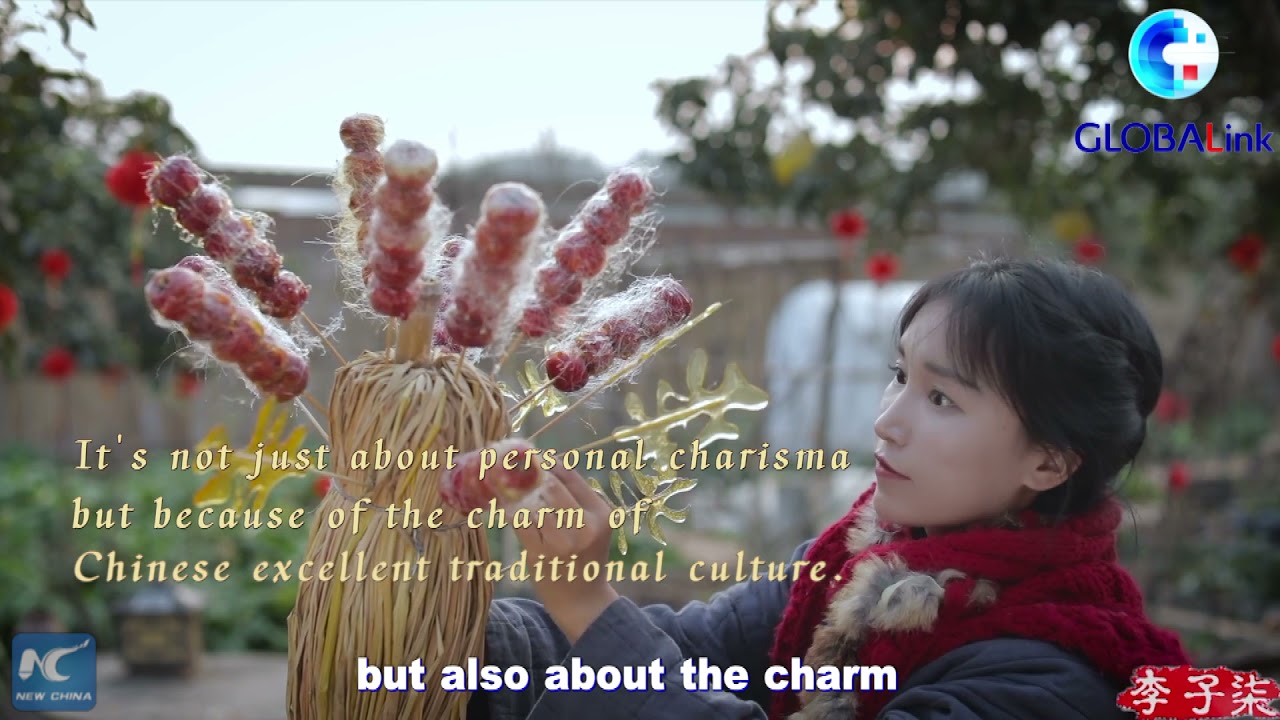 GLOBALink | Vlogger Li Ziqi: Why I started and how I did it