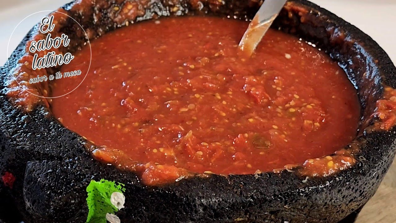 🔴&iexcl;C&oacute;mo hacer la Salsa Roja de Tomate Cherry m&aacute;s Deliciosa! 🔥Receta Facil