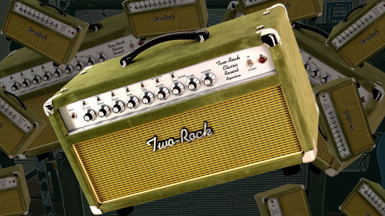 TWO-ROCK Classic Reverb Signature - Unboxing & DEMO!  It's Green!