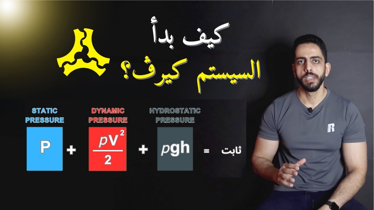 شرح معادلة السيستم كيرف وحساب فواقد الاحتكاك | pumps system curve calculation
