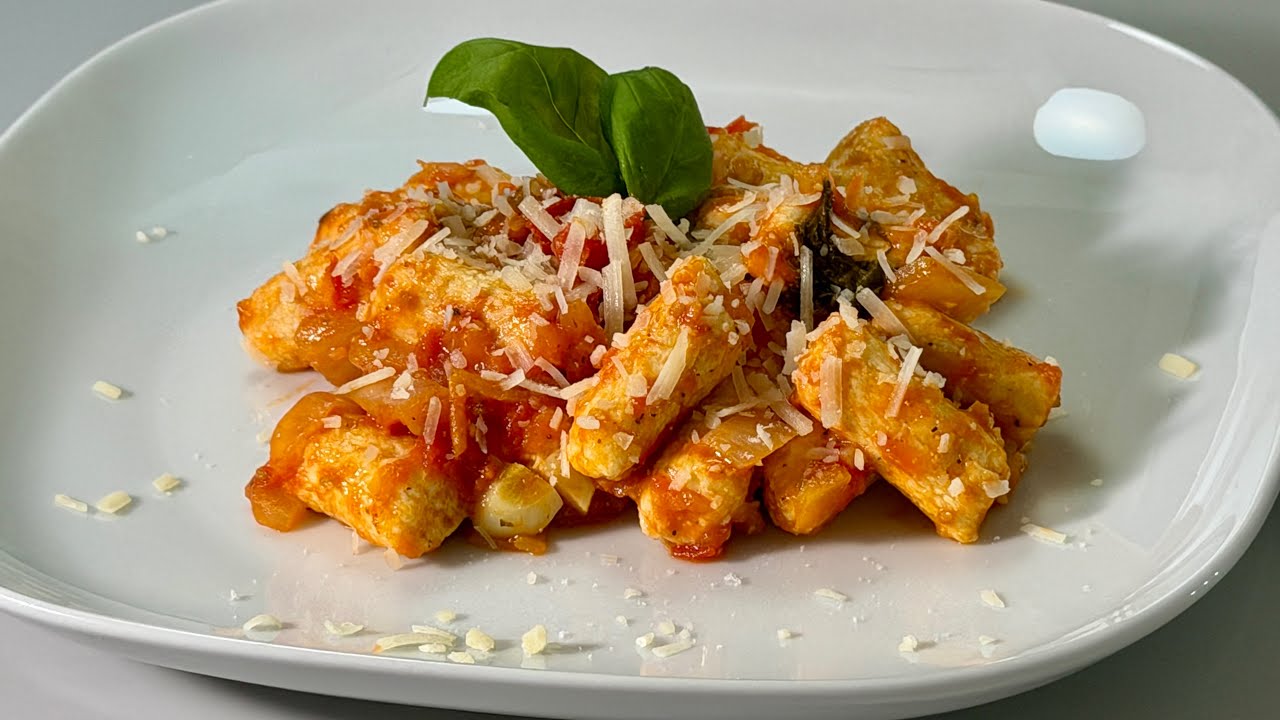 Рецепт ньокки с рикоттой и бамбуковой клетчаткой, низкоуглеводных и безглютеновых