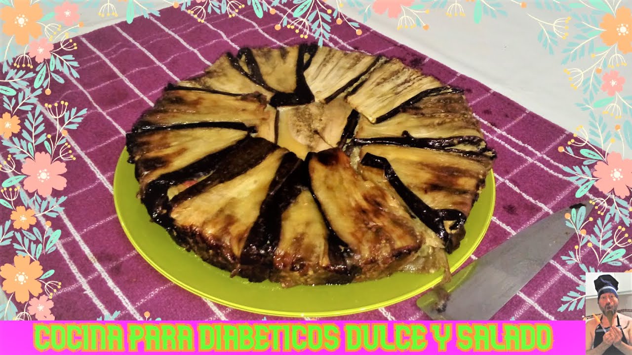 Pastel de berenjenas para diabéticos😋 te sorprenderá el relleno 😋 rico, rico