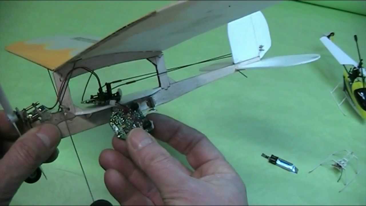 Chirp indoor very small plane